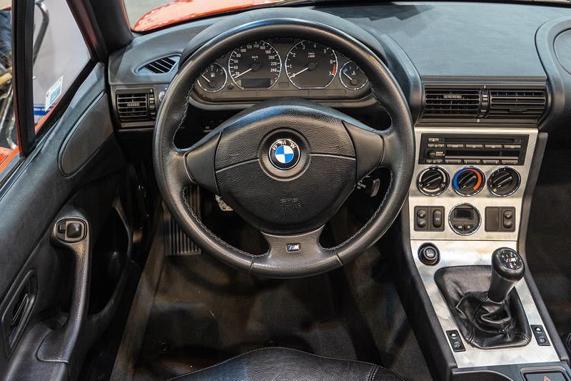 Techno Classica 2023: BMW Z3, Interier, Cockpit