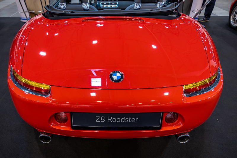 Techno Classica 2023: BMW Z8, Heckansicht