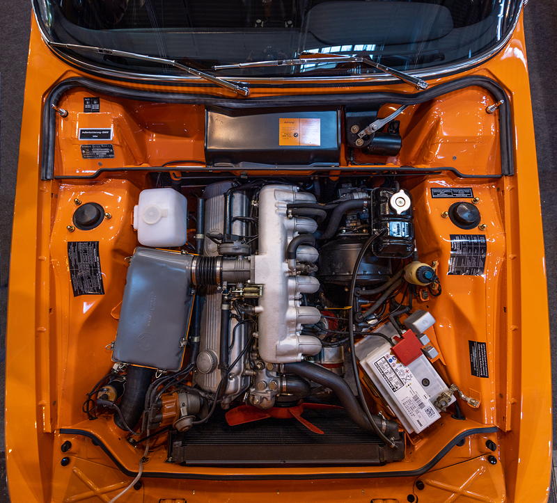 Feierabend GmbH auf der Techno Classica 2023: BMW 3,0 CSL, 6-Zylinder-Motor, 206 PS