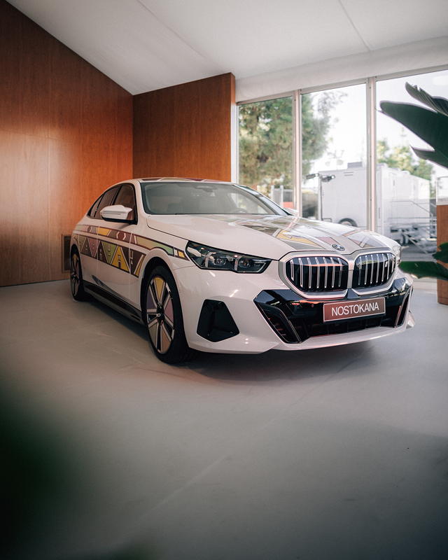 BMW i5 Flow NOSTOKANA - Frieze Los Angeles