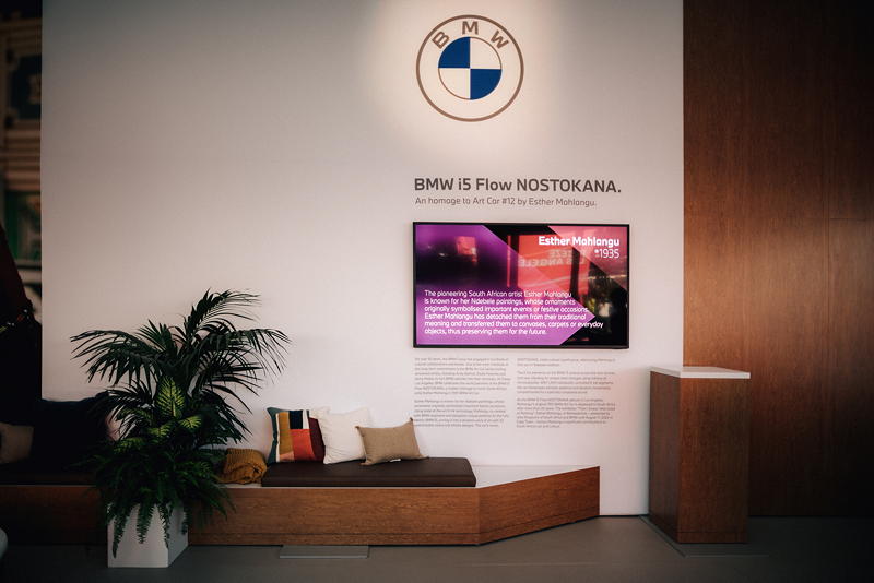 BMW i5 Flow NOSTOKANA - Frieze Los Angeles