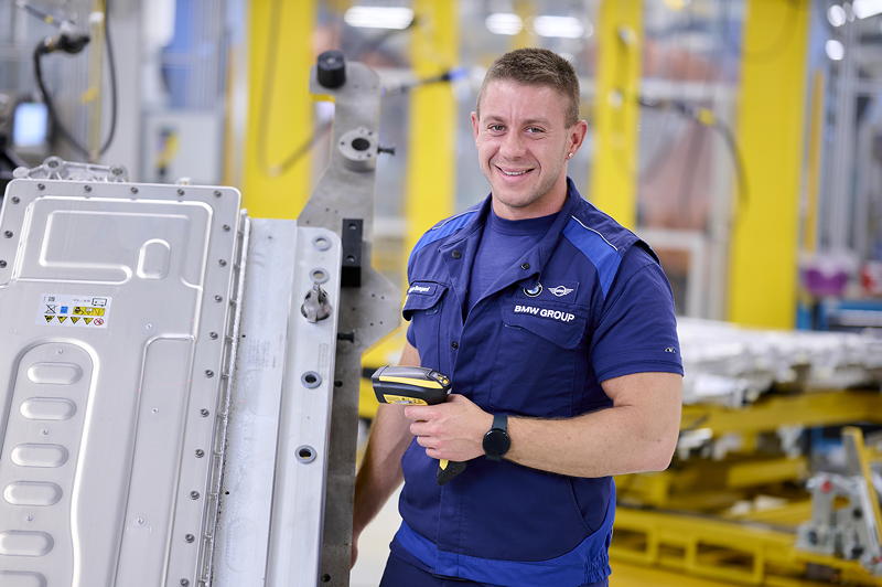 Fertigung von Hochvoltbatterien im BMW Group Werk Dingolfing 02.20