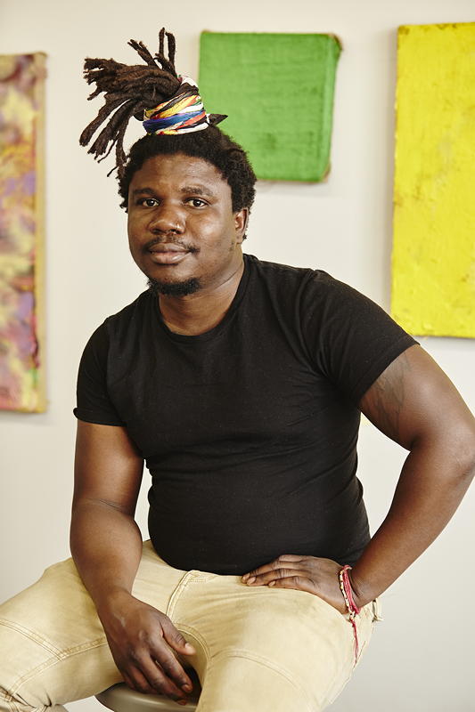 K�nstler Alvaro Barrington. Foto: Jeremiah Cumberbatch