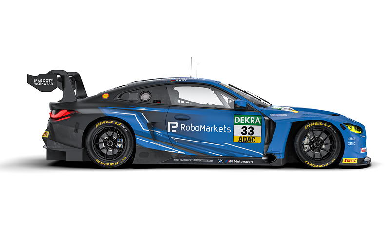 BMW M Motorsport, Schubert Motorsport, DTM 2024, #33 BMW M4 GT3, Ren� Rast (GER), RoboMarkets.