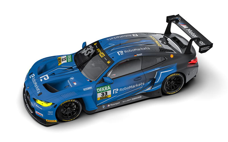 BMW M Motorsport, Schubert Motorsport, DTM 2024, #33 BMW M4 GT3, Ren� Rast (GER), RoboMarkets.