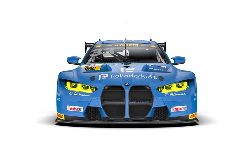  BMW M Motorsport, Schubert Motorsport, DTM 2024, #33 BMW M4 GT3, Ren� Rast (GER), RoboMarkets.