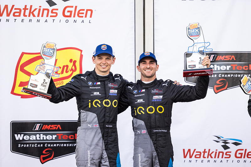 Watkins Glen (USA), 23.-25.06.2023. IMSA WeatherTech SportsCar Championship, BMW M Team RLL, #25 BMW M Hybrid V8, Connor De Phillippi (USA), Nick Yelloly (GBR), GTP, LMDh.
