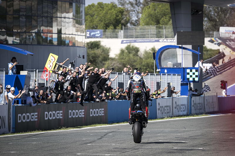 18.-20.10.2024. Jerez de la Frontera (SPA). FIM Superbike World Championship. ROKiT BMW Motorrad WorldSBK Team, BMW M 1000 RR, Toprak Razgatlioglu #54 (TUR).