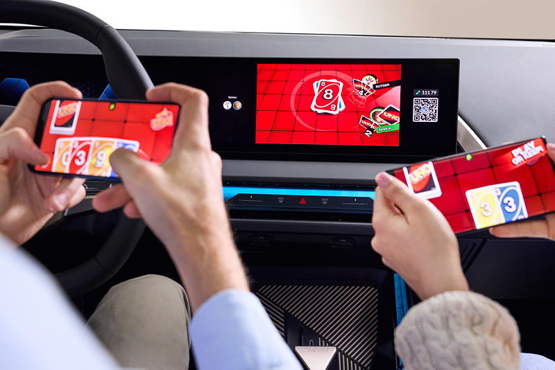 Das weltweit bekannte UNO Kartenspiel als neues In-Car Gaming Erlebnis