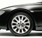 BMW Radialspeiche auf dem BMW 6er Coup