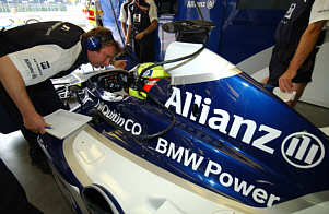 Ralf Schumacher in seinem F1-Auto