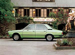 1972: BMW 5er Reihe - Ein starkes Angebot in der Oberklasse gebaut im neuen Werk Dingolfing