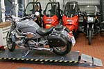 Motorrad-Werkstatt in der BMW Niederlassung Dortmund