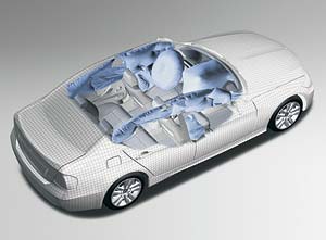 BMW 3er Insassenschutz