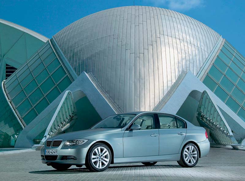 Der neue 3er-BMW (Modell E90), hier der 320d