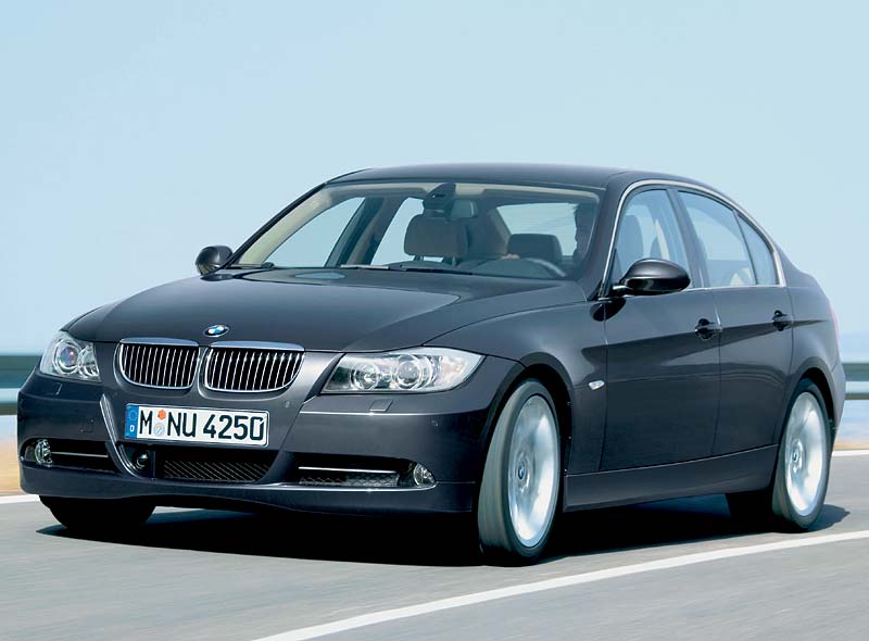 Der neue 3er-BMW (Modell E90), hier der 330i