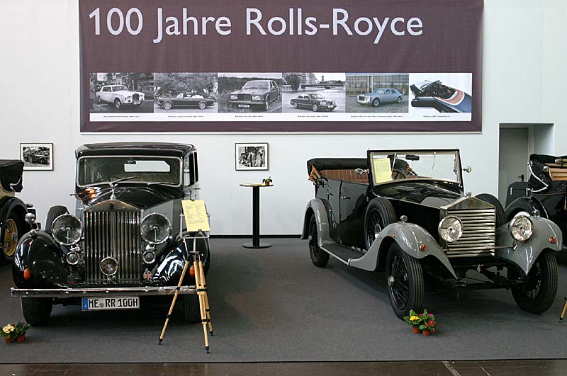 100 Jahre Rolls Royce auf der Techno Classica 2004 in Essen