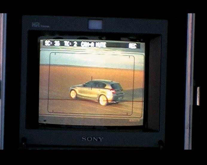 Screenshot aus dem Making Of des BMW 1er TV Spots Joy