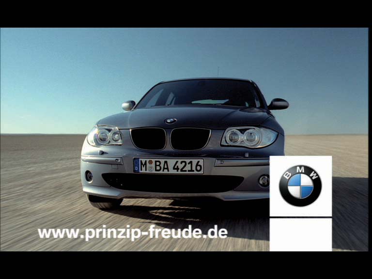 Screenshot aus dem TV Spot Joy für den neuen BMW 1er