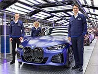 BMW Group Werk München wird vollelektrisch - Produktionsstart des vollelektrischen BMW i4.