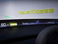 BMW kündigt ein völlig neues Head-Up Display für die „Neue Klasse“ an.