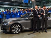 Produktionsstart der neuen BMW 7er Reihe im Werk Dingolfing