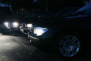 BMW 750iL (E32), BMW 750iL (E38) und BMW 760Li (E66)