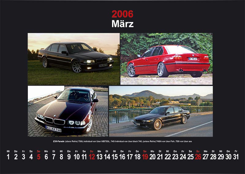 7-forum.com Wandkalender 2006 - Motiv Juni