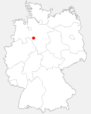 Lage von Rehburg-Loccum in Deutschland
