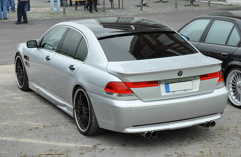 individuell veredelter BMW 735i (E65) von Michael ('Maschkow') beim Jahrestreffen in B�nen