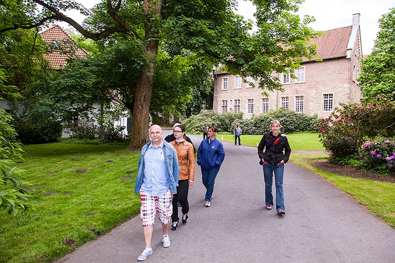 am Schloss Cappenberg