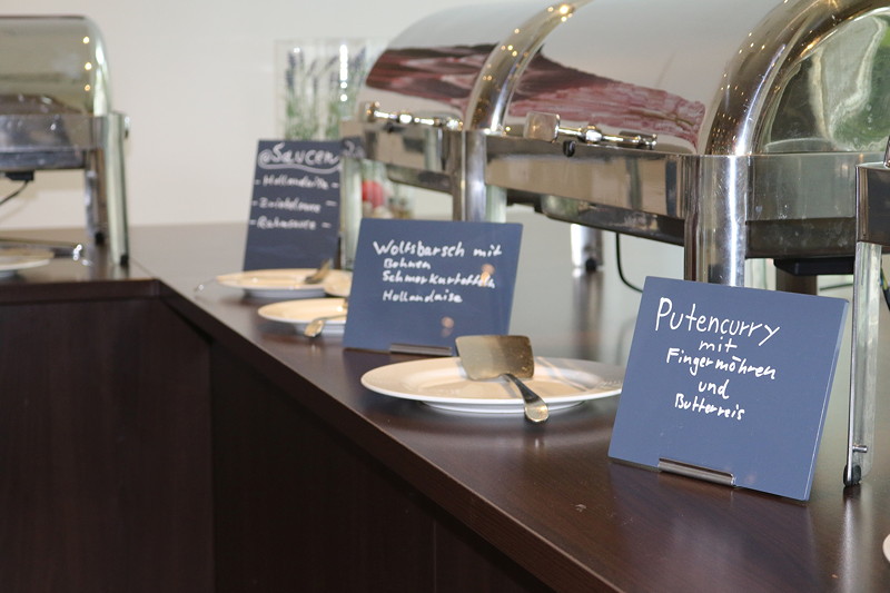 Abendessen im Jahrestreffenhotel