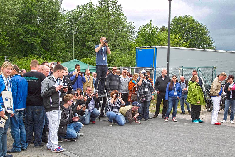 Gruppenfoto 'Making of'