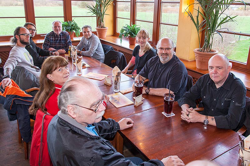 Rhein-Ruhr-Stammtisch-Runde im Caf del Sol in Castrop-Rauxel