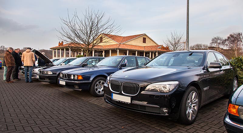 Stammtisch-Parkplatz in Castrop-Rauxel, Rhein-Ruhr-Stammtisch im Mrz 2016