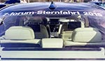 Rhein-Ruhr-Stammtisch im April 2016: BMW 730Ld (F02) von Christian ('Christian') mit Sternfahrtschriftzug