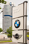BMW Group Konzernzenetrale, auch genannt "4-Zylinder" in München