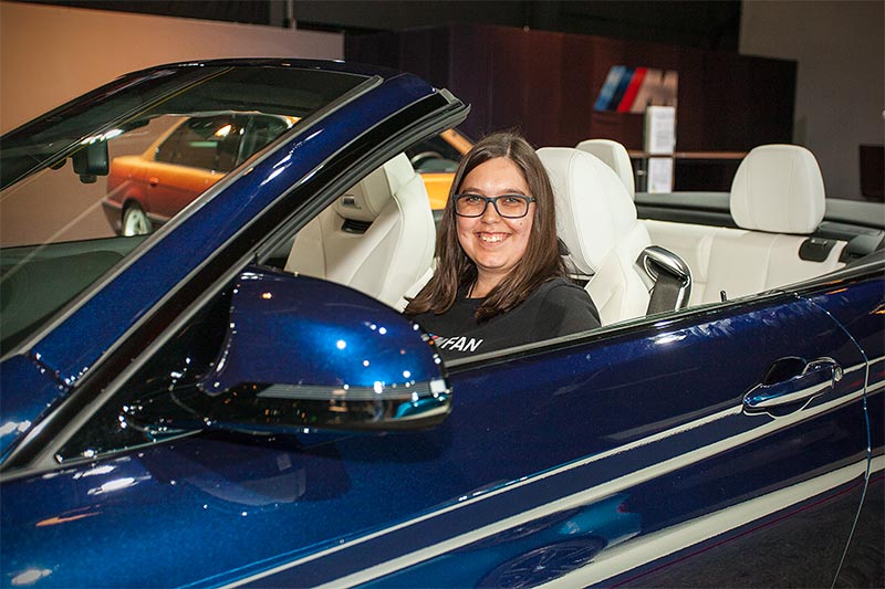 Ann-Kristian ('Rakete') im BMW M4 Cabrio Individual