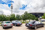 BMW 750iL (E38) und BMW 745i (E23) von Mathias ('Telekom-iker') und BMW 740i (E38, rechts) von Dirk ('Plettenberger').