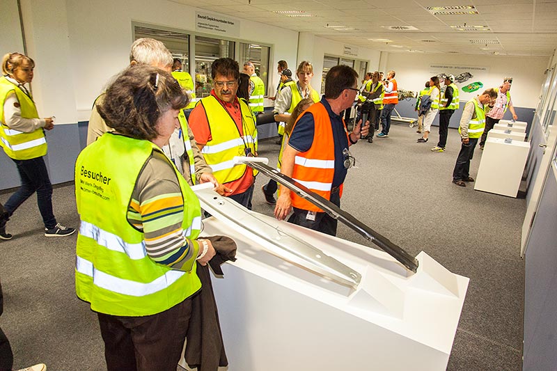 7-forum.com Jahrestreffen 2016, Besichtigung im BMW Werk Dingolfing