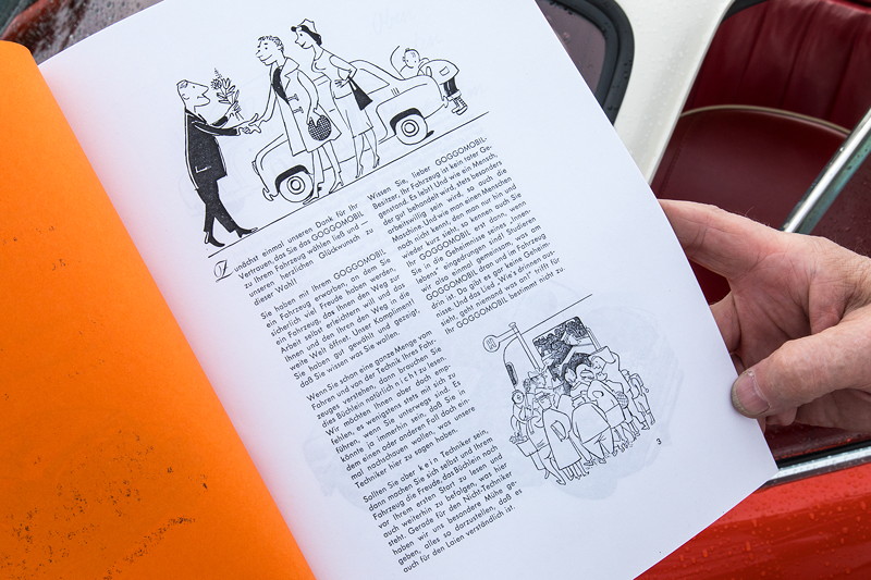 Goggomobil TS 250 Coup� von Ralf ('asc-730i'). Auszug aus der Betriebsanleitung.