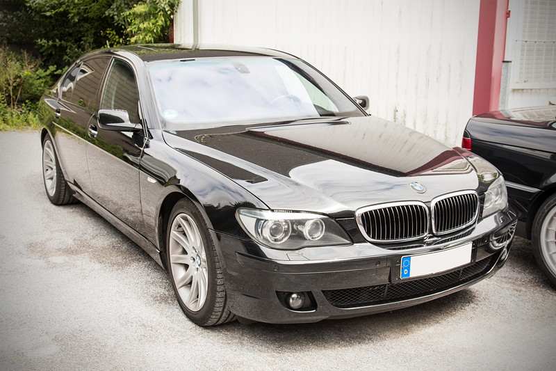 BMW 750Li (E66) von Renate ('Renate') und Matthias ('Telekom-iker') beim Rheinischen Stammtisch