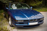 BMW 840i (E31) von Per ('I850') beim Rheinischen 7er-Stammtisch im Juli 2017