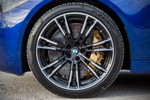 20 Jahre BCD Treffen: BMW M5 auf 20 Zoll großen M Leichtmetallrädern Doppelspeiche 706 M Bicolor.