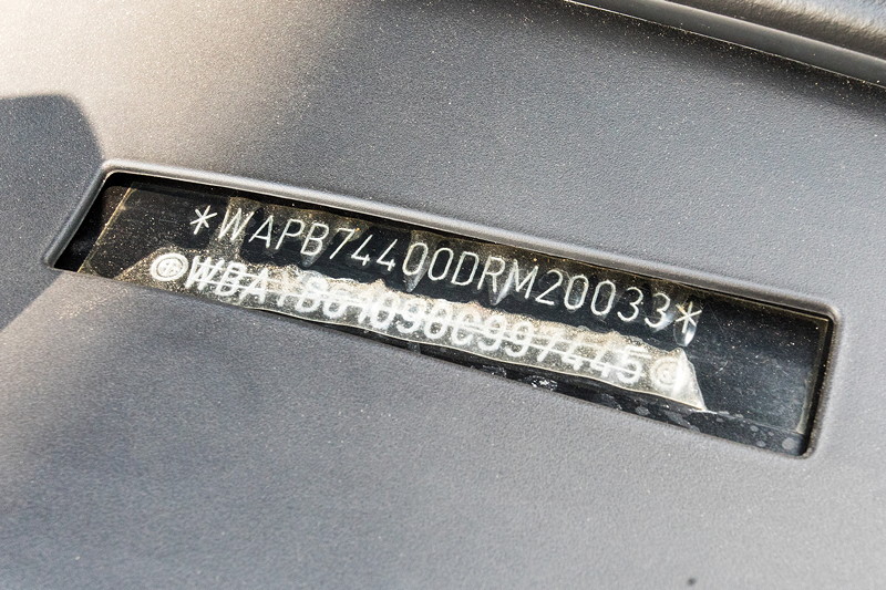 7-forum.com Jahrestreffen 2017, Alpina B7 (F01), Fahrgestellnummer