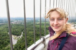 7-forum.com Jahrestreffen 2017: Viola ('*Phoebe*') auf dem Stuttgarter Fernsehturm.