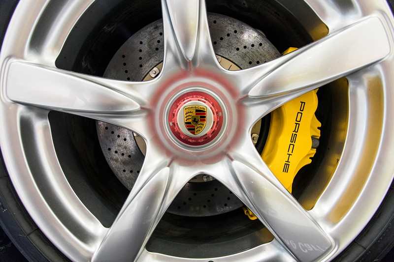 Porsche Museum in Stuttgart-Zuffenhausen: Porsche Carrera GT, Rad