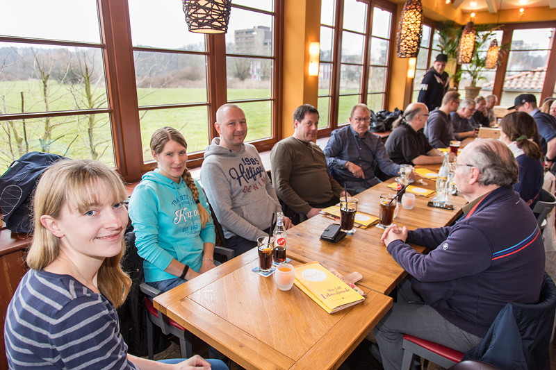 Rhein-Ruhr-Stammtisch im April 2018 im Caf del Sol in Castrop-Rauxel