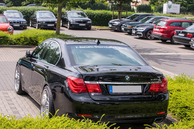 200. Rhein-Ruhr-Stammtisch: BMW 740d (F01) von J�rgen ('Yachtliner')