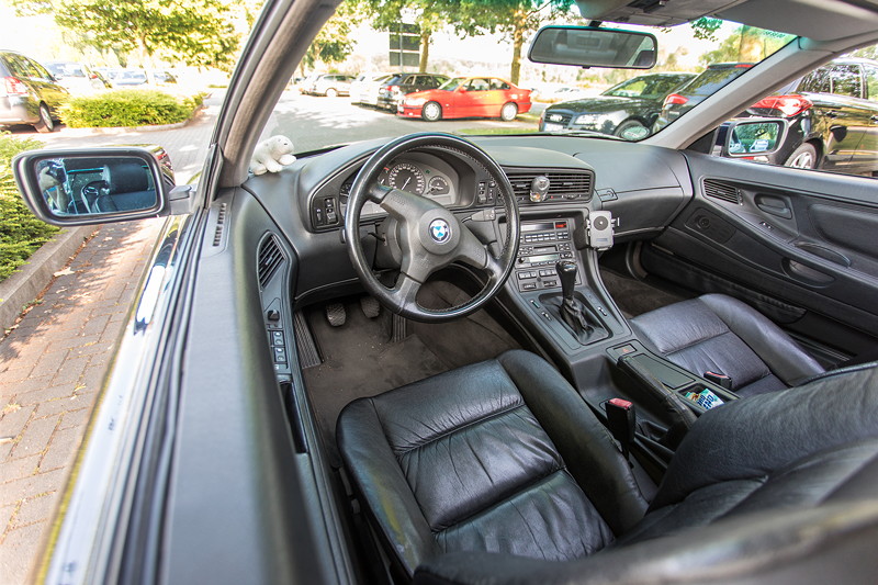 BMW 850i (E31) von Frank ('heliman4'), Blick in den Innenraum